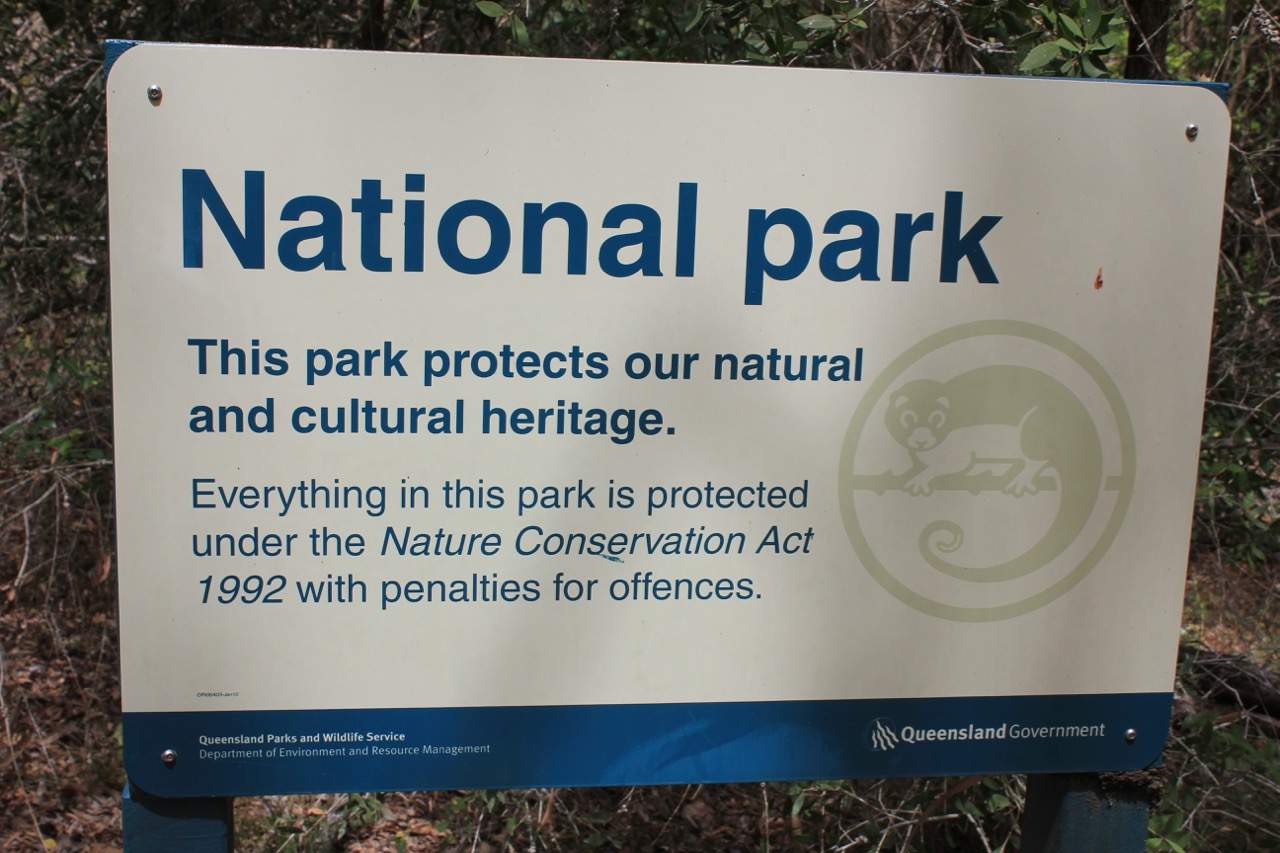 Känguruspuren im Sand