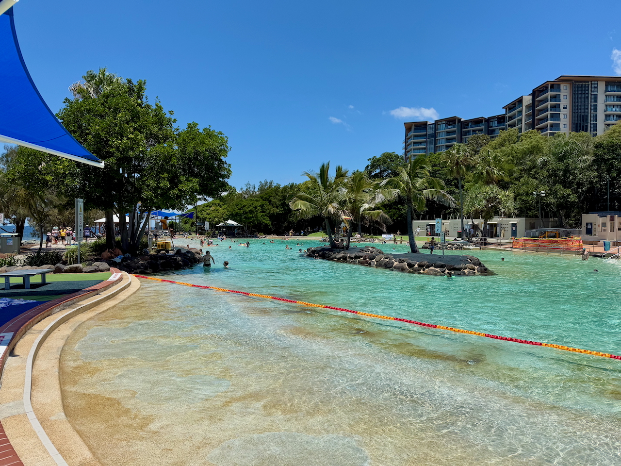 Baden &amp; Einchecken