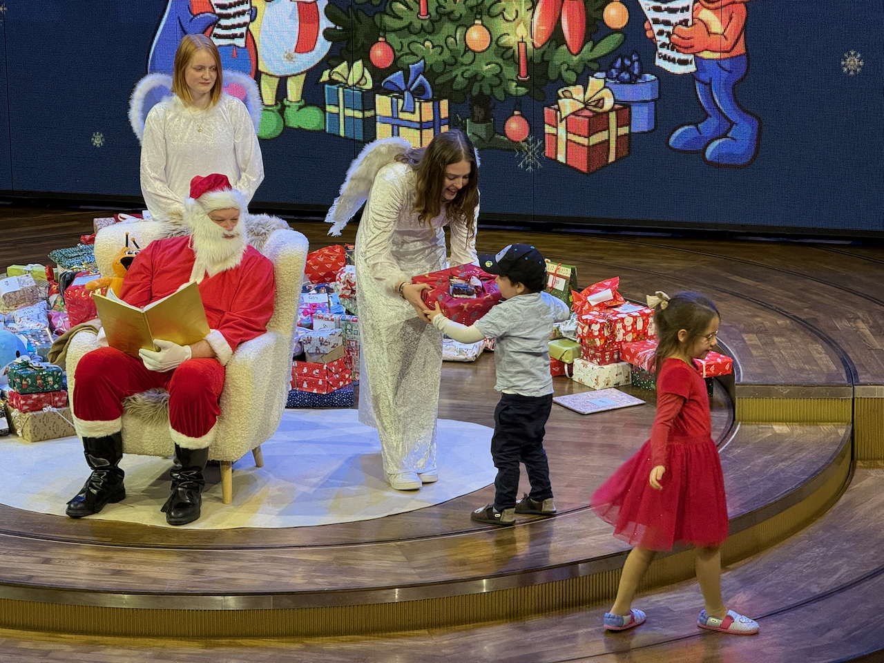 Der Weihnachtsmann kommt